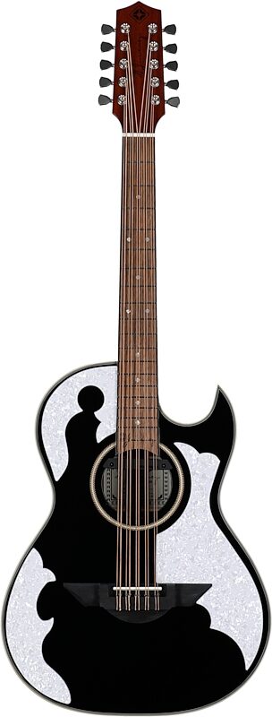 open zoom image for H. Jimenez LBQ4E-BT Bajo Quinto (with Gig Bag), New, Full Straight Front