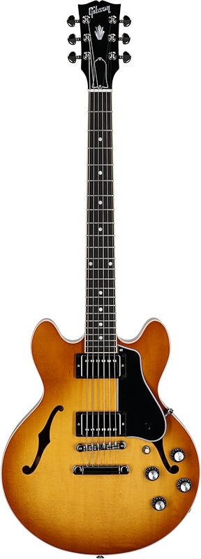 open zoom image for Gibson ES-339 Gloss Electric Guitar (with Case), Honeyburst, Full Straight Front