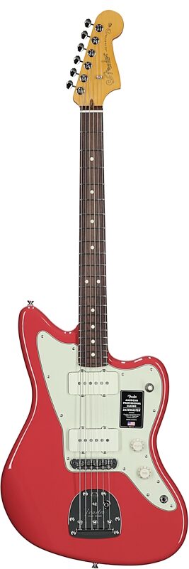 open zoom image for Fender American Professional Classic Jazzmaster Electric Guitar, Rosewood Fingerboard (with Gig Bag), Dakota Red, Full Straight Front