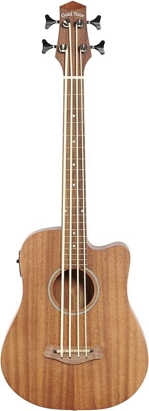 open zoom image for Gold Tone M-Bass 23 Acoustic-Electric Fretless Bass Guitar, New, Full Straight Front