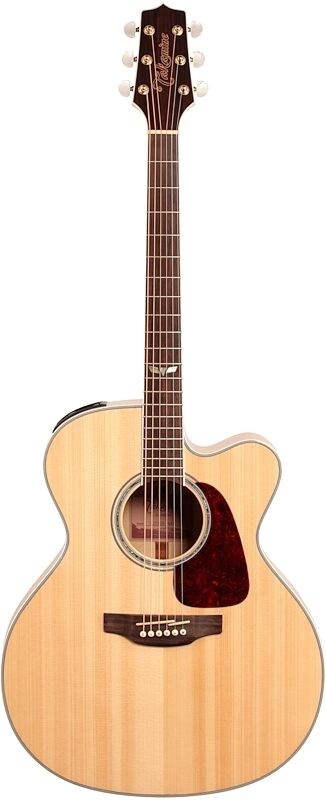 open zoom image for Takamine GJ72CE Jumbo Acoustic-Electric Guitar, Natural, Full Straight Front