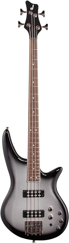 open zoom image for Jackson JS3 Spectra Electric Bass, Silver Burst, Full Straight Front
