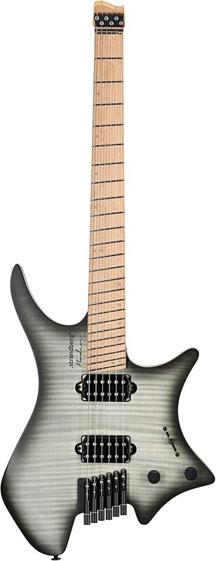 open zoom image for Strandberg Boden Original NX6 Electric Guitar (with Gig Bag), Charcoal Black, Full Straight Front