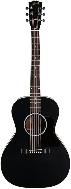 open zoom image for Gibson L-00 Special Acoustic-Electric Guitar (with Case), Satin Ebony, Full Straight Front