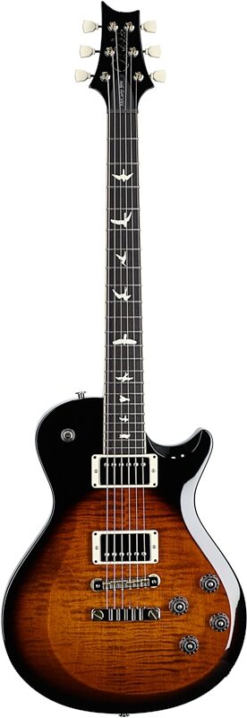 open zoom image for PRS Paul Reed Smith S2 McCarty 594 Singlecut Electric Guitar (with Gig Bag), Black Amber, Full Straight Front