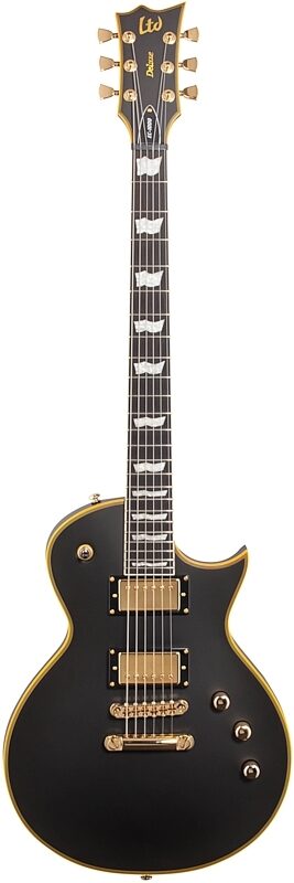 open zoom image for ESP LTD EC-1000 Deluxe Series Electric Guitar, with Seymour Duncan Pickups, Vintage Black, Full Straight Front