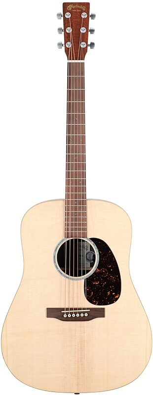 open zoom image for Martin D-X2E Mahogany Acoustic-Electric Guitar (with Soft Case), New, Full Straight Front
