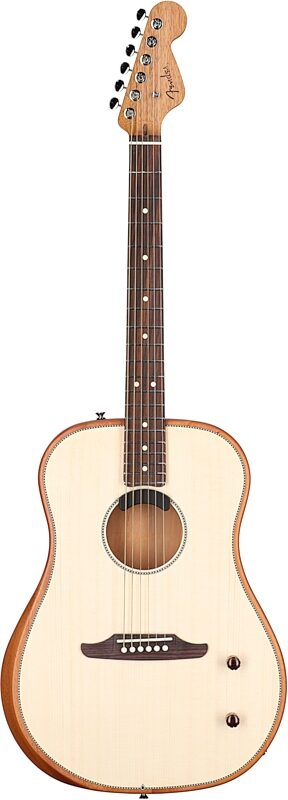 open zoom image for Fender Highway Dreadnought Acoustic-Electric Guitar (with Gig Bag), Spruce, Solid Sitka Spruce Top with Solid Mahogany Back and Sides, Full Straight Front