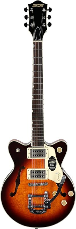 open zoom image for Gretsch G2655T Streamliner Center Block Junior Electric Guitar with Bigsby Tremolo, Forge Glow, Open Box (Very Good), Full Straight Front