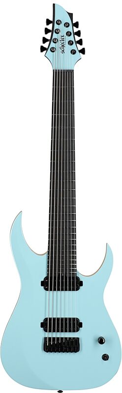open zoom image for Schecter John Browne Tao-8 Electric Guitar, Azure, Full Straight Front