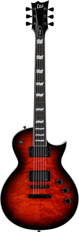 open zoom image for ESP LTD Eclipse EC-400QM Electric Guitar, Vintage Burst, Full Straight Front