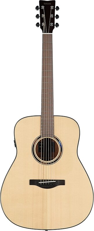 open zoom image for Yamaha TAG1E Transacoustic Dreadnought Acoustic-Electric Guitar (with Gig Bag), Natural, Full Straight Front