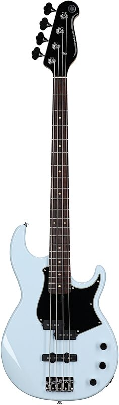 open zoom image for Yamaha BB434 Electric Bass Guitar, Ice Blue, Open Box (Very Good), Full Straight Front