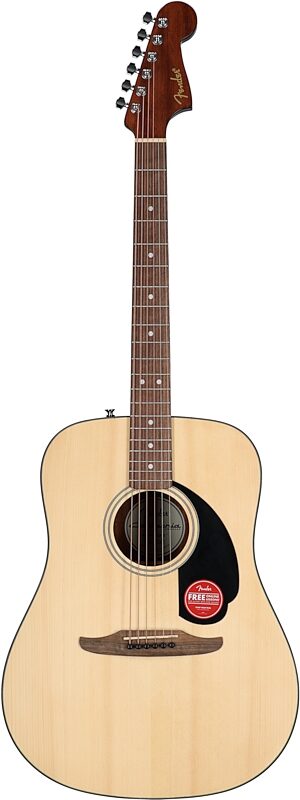 open zoom image for Fender California Standard Redondo Acoustic Guitar, Natural, Full Straight Front