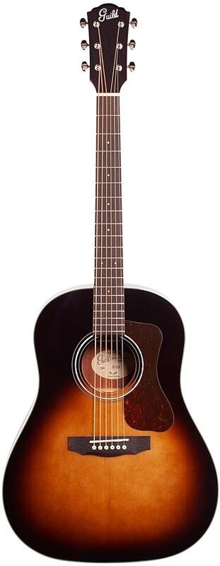 open zoom image for Guild DS-240 Slope Dreadnought Acoustic Guitar, Vintage Sunburst, Full Straight Front