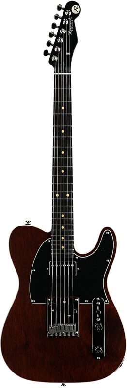 open zoom image for Reverend Pete Anderson Eastsider Custom Electric Guitar, Violin Brown, Full Straight Front
