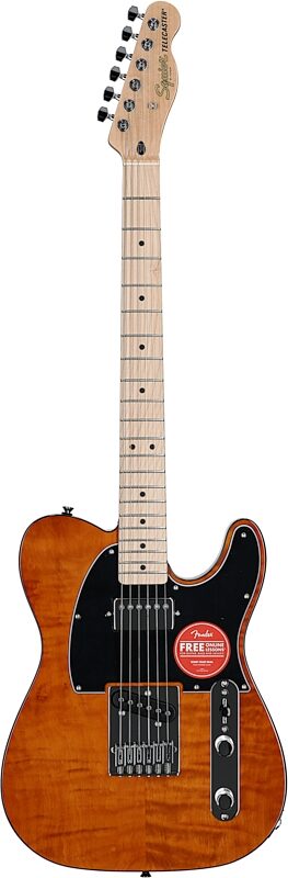 open zoom image for Squier Affinity Telecaster FMT SH Electric Guitar, with Maple Fingerboard, Mocha, Full Straight Front