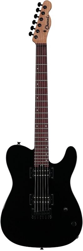 open zoom image for Charvel Standard Series SD2 HH HT Electric Guitar, Gloss Black, Open Box (Good), Full Straight Front