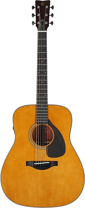 open zoom image for Yamaha FGX5 Dreadnought Acoustic-Electric Guitar, Gloss Natural, Full Straight Front