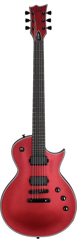 open zoom image for ESP LTD EC-1000 Deluxe Series Electric Guitar, Candy Apple Red Satin, Full Straight Front