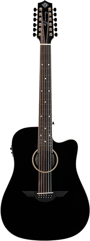 open zoom image for H. Jimenez LGD1-CEBK Guitarra Doble 12-String Guitar (with Case), New, Full Straight Front