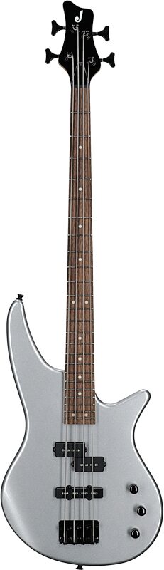 open zoom image for Jackson JS2 Spectra Electric Bass, Quicksilver, Full Straight Front