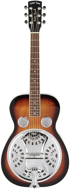 open zoom image for Gold Tone Paul Beard Square Neck Resonator Guitar, Square Neck, Open Box (Very Good), Full Straight Front