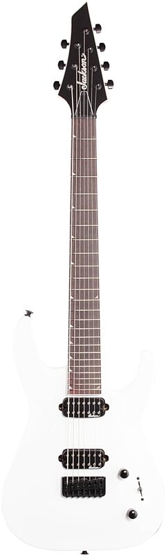 open zoom image for Jackson JS32-7 DKA Dinky HT Electric Guitar, with Amaranth Fingerboard 7-String, Snow White, Open Box (Very Good), Full Straight Front
