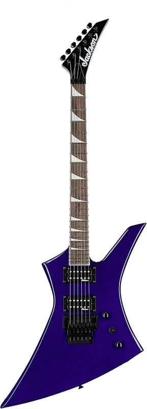 open zoom image for Jackson X Series Kelly KEX Electric Guitar, Laurel Fingerboard, Deep Purple Metallic, Full Straight Front