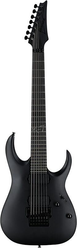 open zoom image for Ibanez Munky Signature K7 YIN Electric Guitar, 7-String (with Gig Bag), New, Full Straight Front
