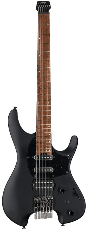 open zoom image for Ibanez Q54 Electric Guitar (with Gig Bag), Flat Black, Full Straight Front