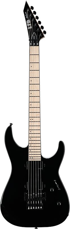 open zoom image for ESP LTD Deluxe M-1000 Maple Electric Guitar, Black, Full Straight Front