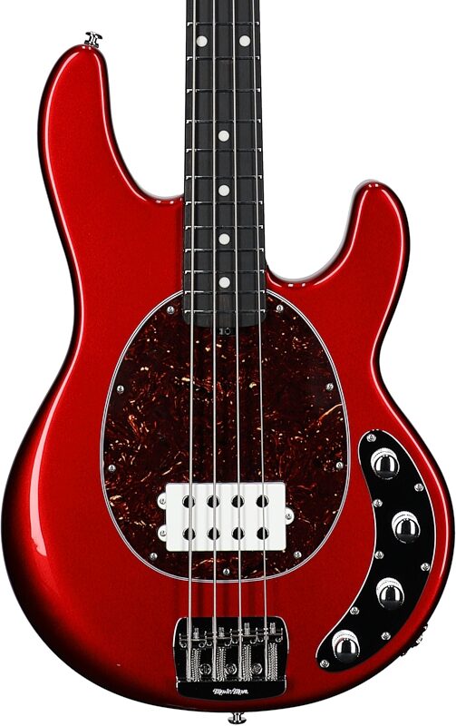 open zoom image for Ernie Ball Music Man StingRay Special Electric Bass (with Mono Case), Candyman, Ebony Fretboard, Serial Number K03847, Body Straight Front