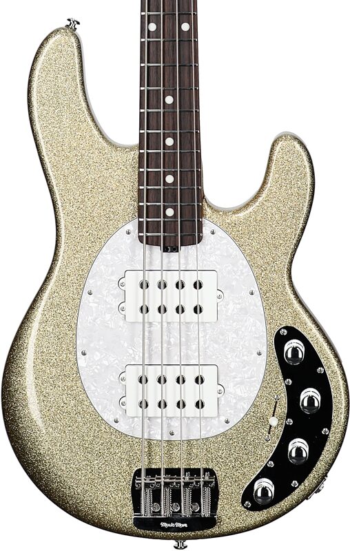 open zoom image for Ernie Ball Music Man StingRay Special HH Electric Bass (with Case), Genius Gold, Rosewood Fretboard, Serial Number K02953, Body Straight Front