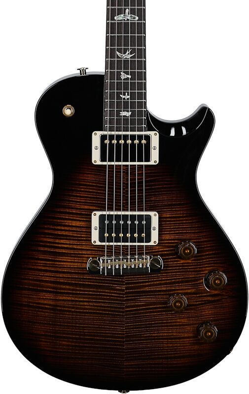 open zoom image for PRS Paul Reed Smith Mark Tremonti 10-Top Electric Guitar (with Case), Black Gold Burst, Serial Number 0375489, Body Straight Front