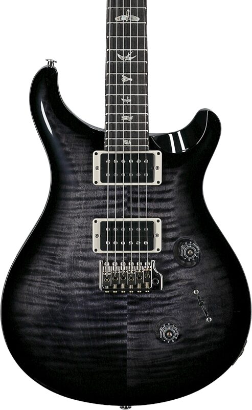 open zoom image for PRS Paul Reed Smith 2011 Custom 24 10-Top Electric Guitar with Case, Purple Mist Wraparound Smokeburst, Serial Number 0389653, Body Straight Front