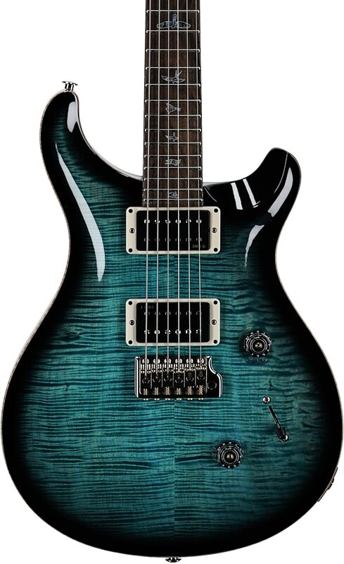 open zoom image for PRS Paul Reed Smith 40th Anniversary Custom 24 Limited Edition Electric Guitar (with Case), Sub Zero, Serial Number 0396189, Body Straight Front