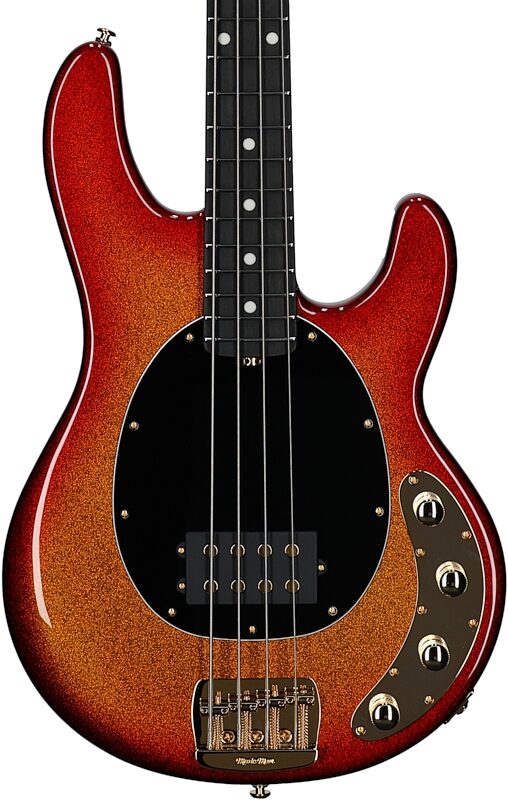 open zoom image for Ernie Ball Music Man StingRay Special Electric Bass (with Case), Cherry Punch, Ebony Fretboard, Serial Number K05674, Body Straight Front