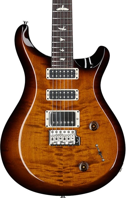open zoom image for PRS Paul Reed Smith S2 Studio Electric Guitar, Black Amber, Serial Number S2080435, Body Straight Front