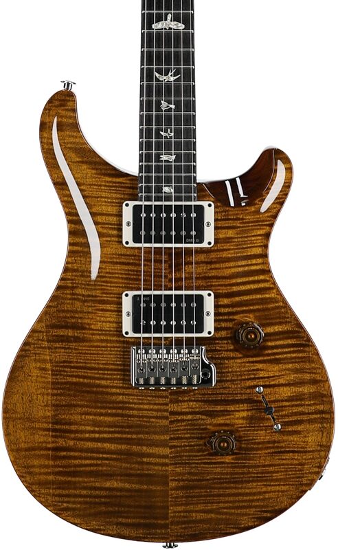 open zoom image for PRS Paul Reed Smith Custom 24 Electric Guitar (with Case), Black Gold, Serial Number 0405896, Body Straight Front