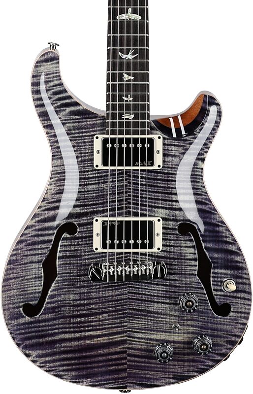 open zoom image for PRS Paul Reed Smith Hollowbody II Electric Guitar (with Case), Aurora Borealis, Serial Number 0409578, Body Straight Front