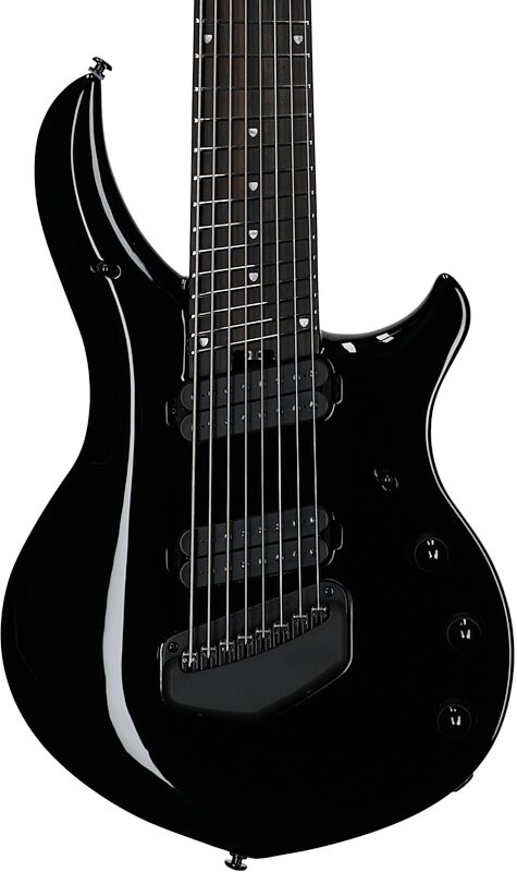 open zoom image for Ernie Ball Music Man John Petrucci Majesty 8 Electric Guitar, Dark Side, Ebony Fretboard, Serial Number M019632, Body Straight Front