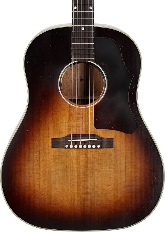 open zoom image for Gibson Custom 1955 J-45 Murphy Lab Light Aged (with Case), New, Serial Number 21875017, Body Straight Front