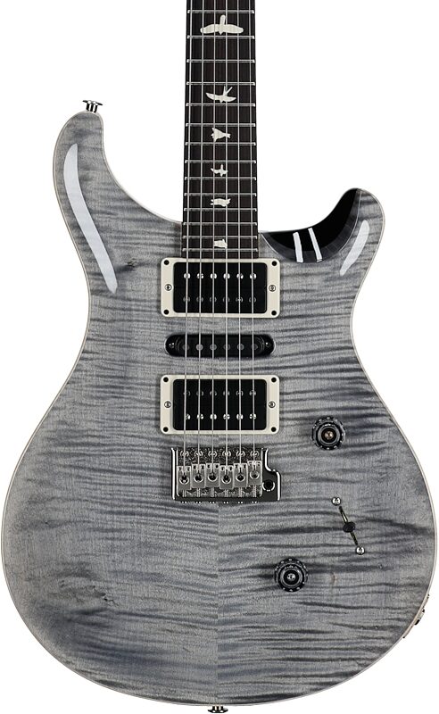 open zoom image for PRS Paul Reed Smith CE 24 Special Limited Electric Guitar, Faded Gray Black, Serial Number 0418393, Body Straight Front