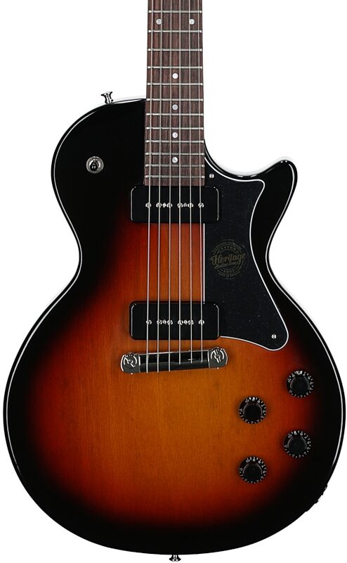 open zoom image for Heritage Custom Shop Core Collection Factory Special H-137 Electric Guitar, 3-Tone Sunburst, Serial Number HC1251274, Body Straight Front