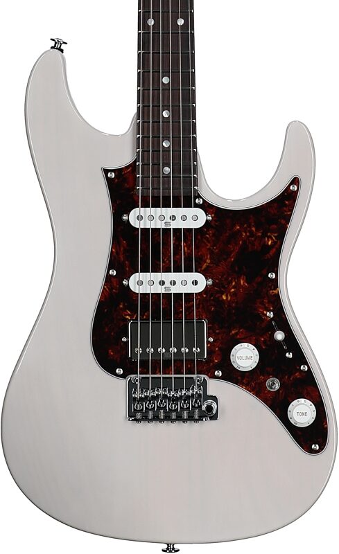 open zoom image for Ibanez AZ2204N Prestige Electric Guitar (with Case), Antique White Blonde, Serial Number 210002F2533083, Body Straight Front