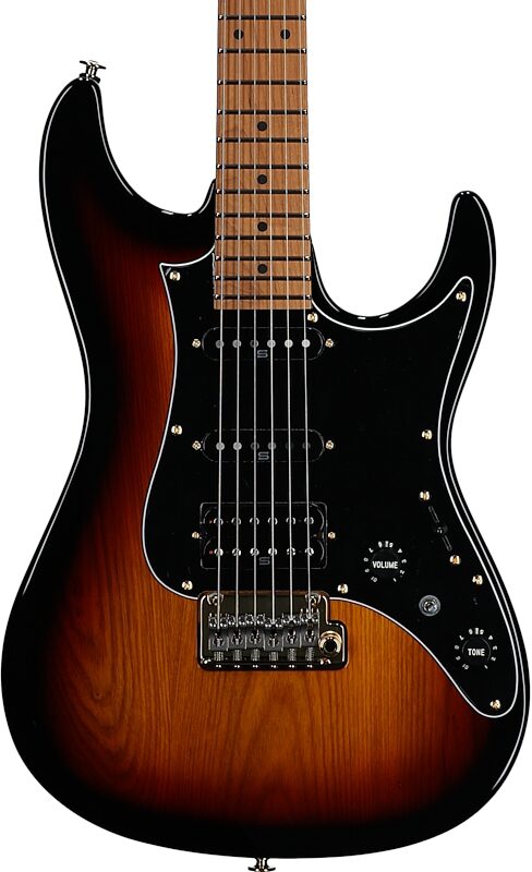 open zoom image for Ibanez AZ2204 Prestige Electric Guitar (with Case), Transparent Fade Burst, Serial Number 210001F2534273, Body Straight Front