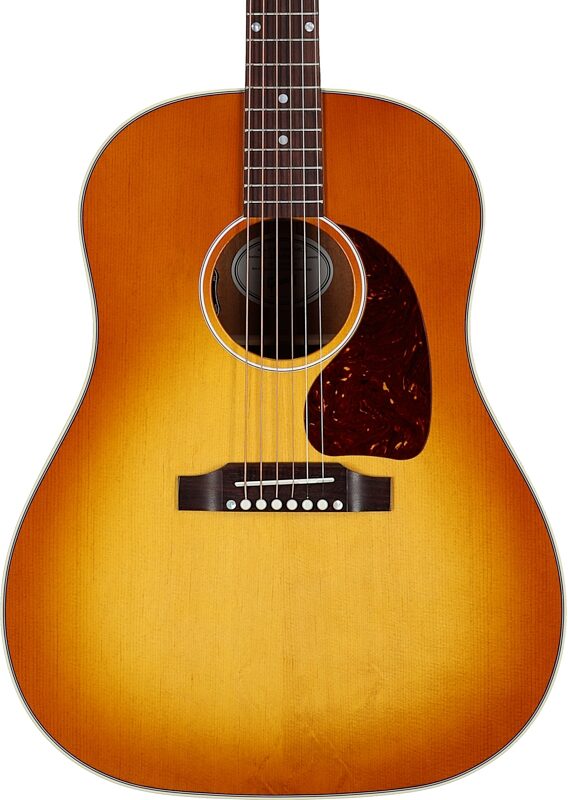 open zoom image for Gibson J-45 Standard Acoustic-Electric Guitar (with Case), Heritage Cherry Sunburst, Serial Number 23115098, Body Straight Front