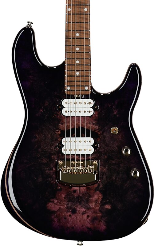 open zoom image for Ernie Ball Music Man Jason Richardson Cutlass 6 Electric Guitar (with Case), Majora, Maple Fretboard, Serial Number S13533, Body Straight Front