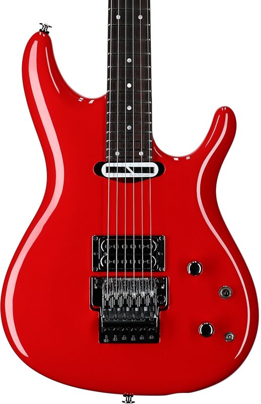 open zoom image for Ibanez Joe Satriani JS2480 Electric Guitar (with Case), Muscle Car Red, Serial Number 210002F2527850, Body Straight Front